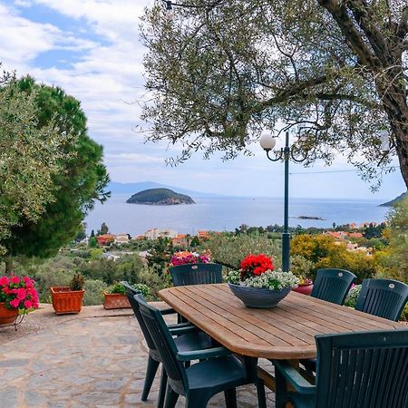 Villa Elia Kavala - Mediterranean Holiday Villa PalaiónTsiflíkion Eksteriør billede