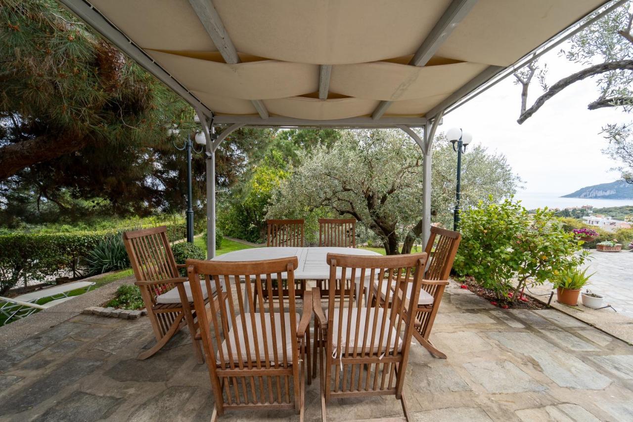 Villa Elia Kavala - Mediterranean Holiday Villa PalaiónTsiflíkion Eksteriør billede