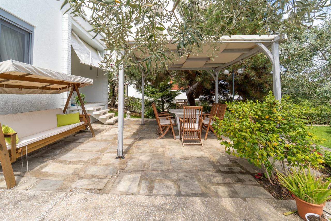 Villa Elia Kavala - Mediterranean Holiday Villa PalaiónTsiflíkion Eksteriør billede