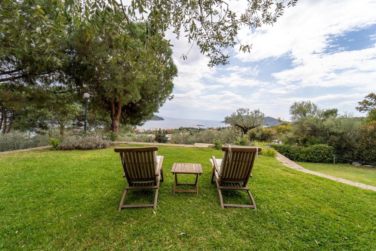 Villa Elia Kavala - Mediterranean Holiday Villa PalaiónTsiflíkion Eksteriør billede