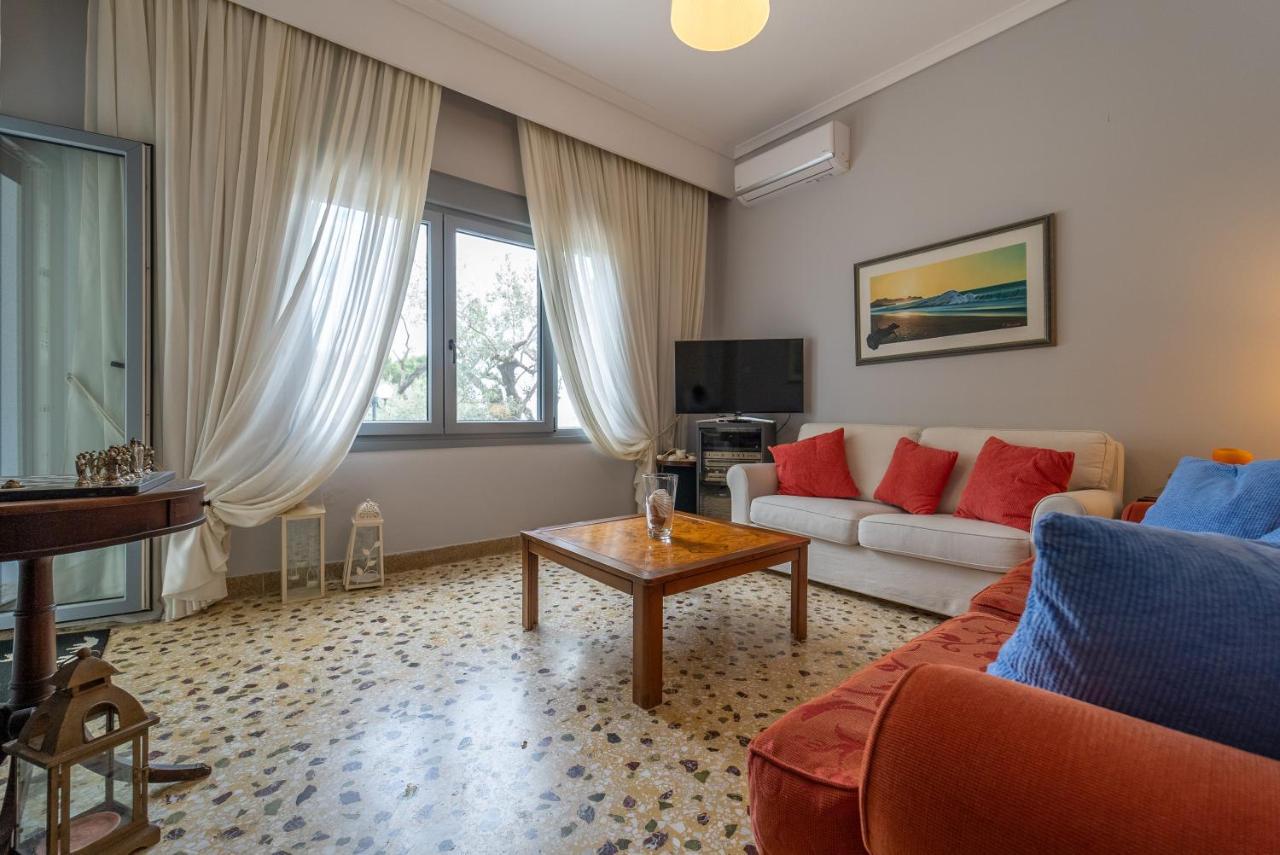 Villa Elia Kavala - Mediterranean Holiday Villa PalaiónTsiflíkion Eksteriør billede
