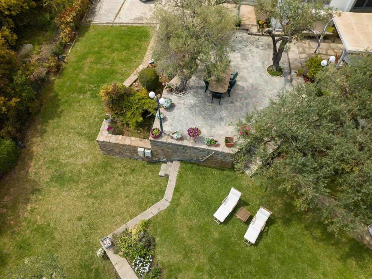 Villa Elia Kavala - Mediterranean Holiday Villa PalaiónTsiflíkion Eksteriør billede
