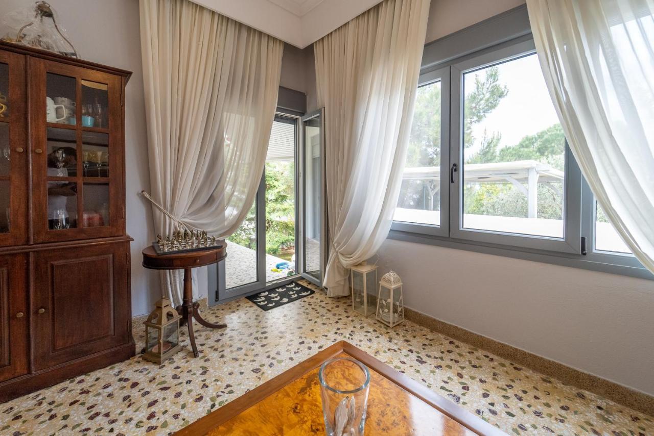 Villa Elia Kavala - Mediterranean Holiday Villa PalaiónTsiflíkion Eksteriør billede