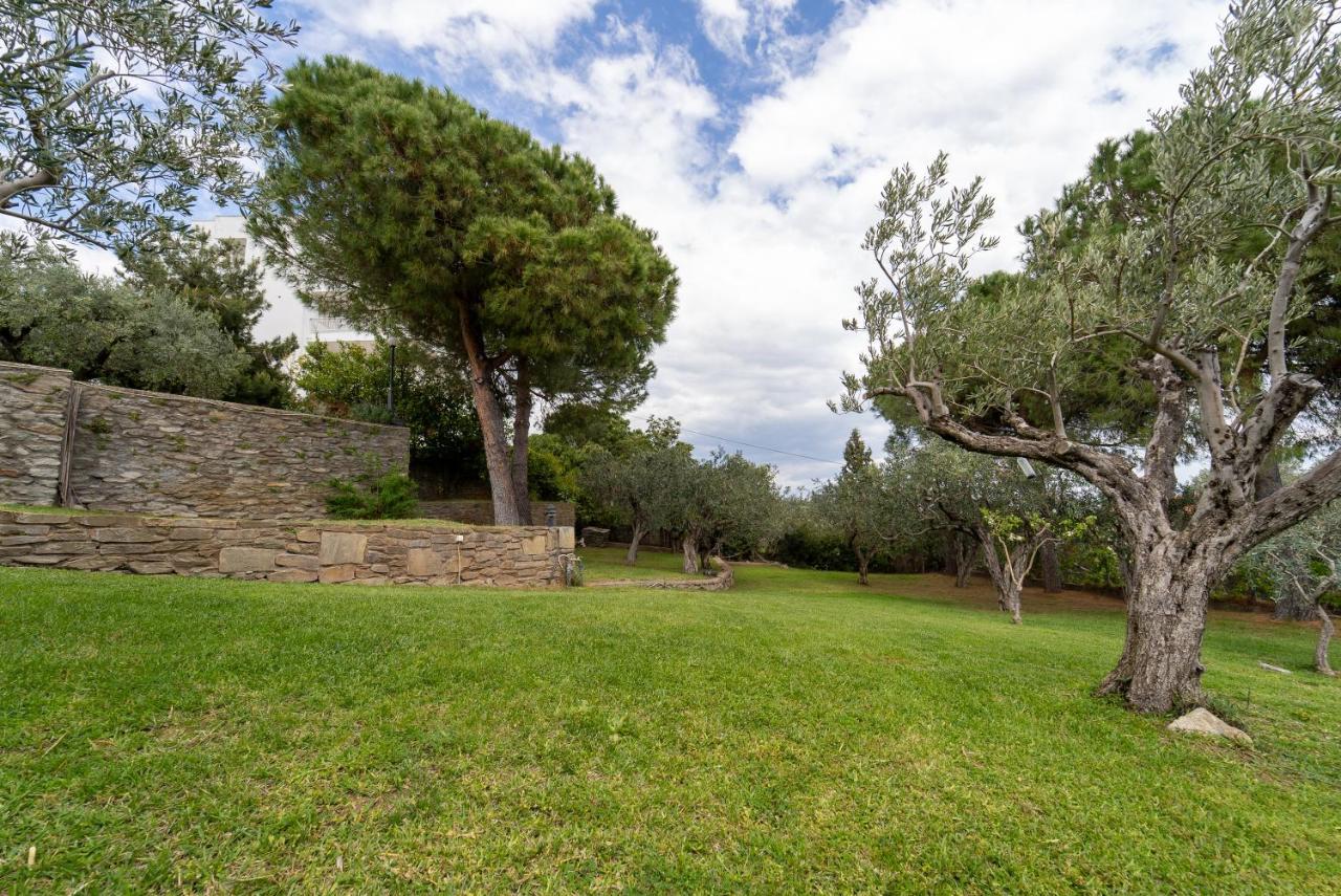 Villa Elia Kavala - Mediterranean Holiday Villa PalaiónTsiflíkion Eksteriør billede