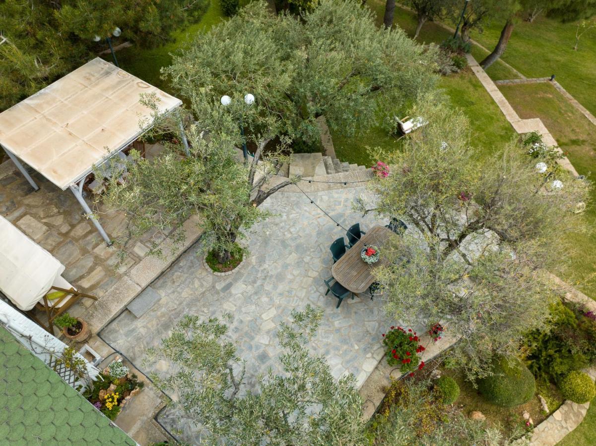 Villa Elia Kavala - Mediterranean Holiday Villa PalaiónTsiflíkion Eksteriør billede
